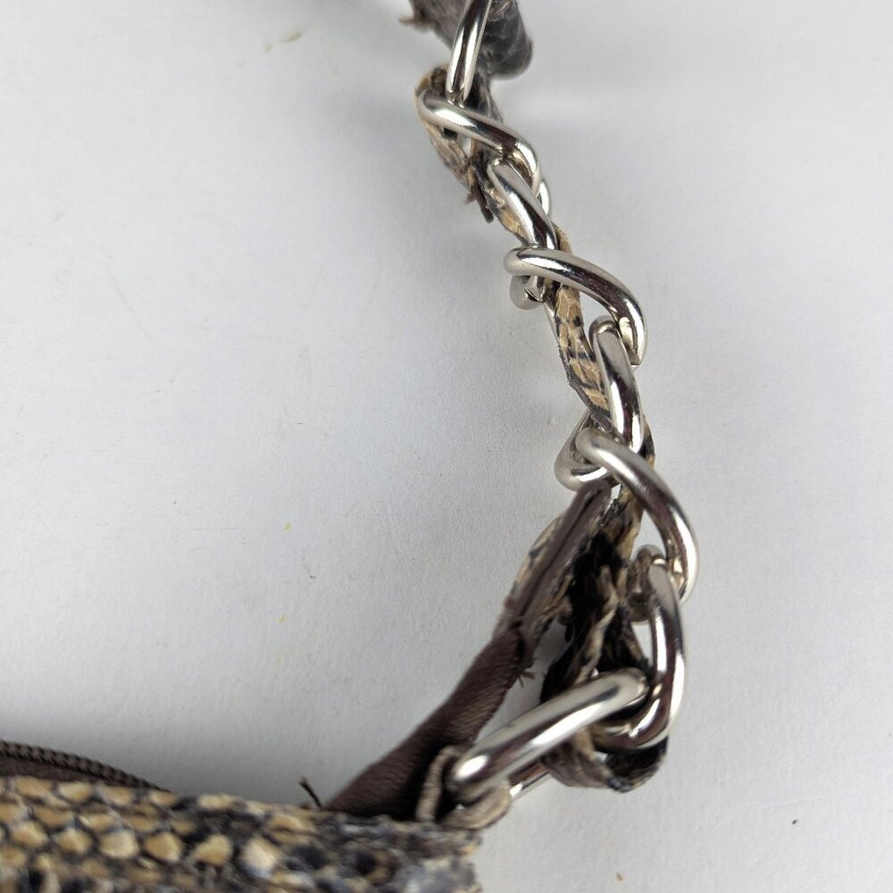 Sofia Vergara Faux Snakeskin Shoulder Purse - Picture 7 of 14